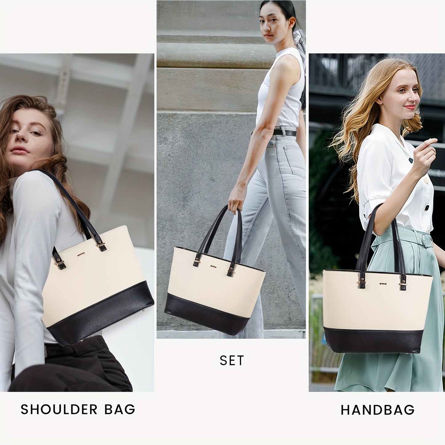 Shoulder Bags Tote Satchel Hobo Purse Set