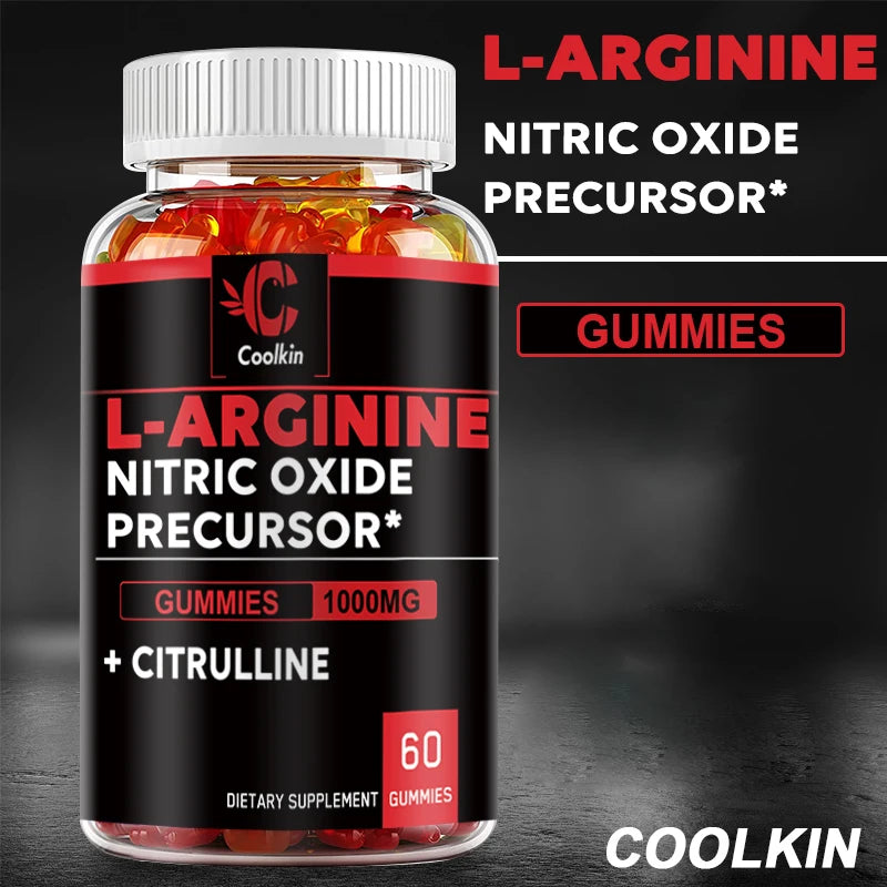 L-Arginine Gummies for Energy and Muscle Support