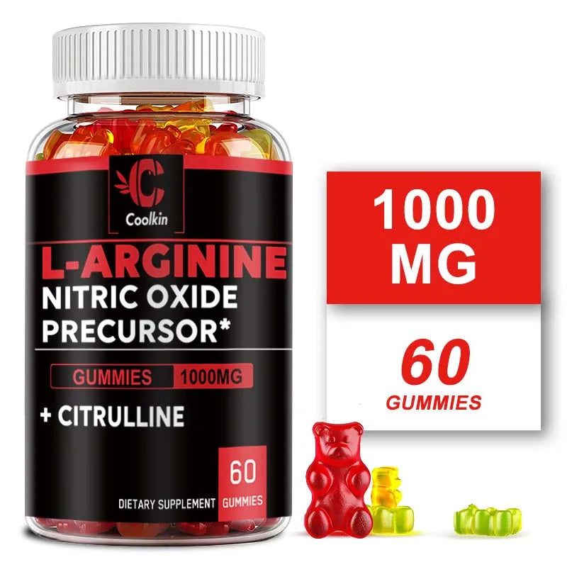 L-Arginine Gummies for Energy and Muscle Support