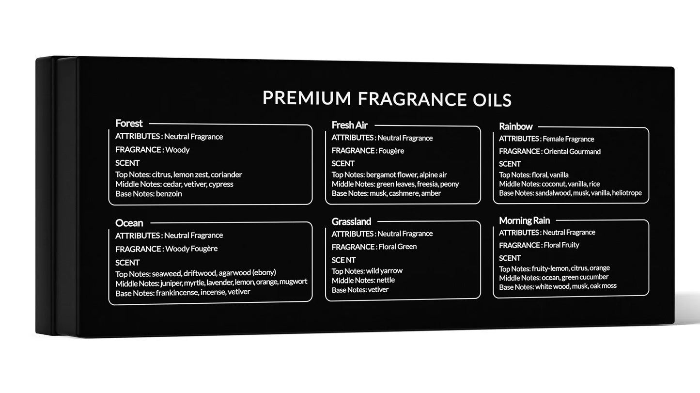 EssentialFragance Oils-Nature Theme Box of 6 Set