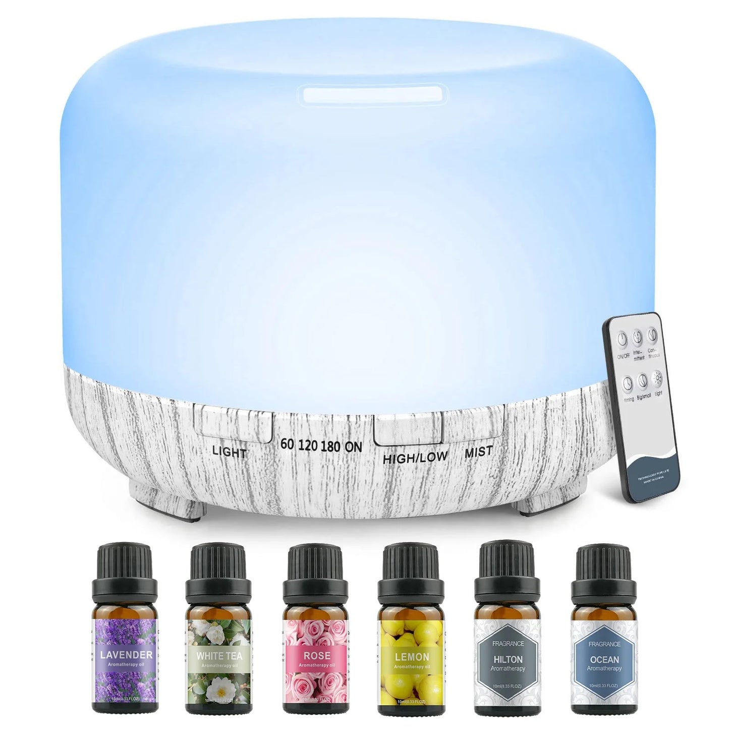 Aromatherapy Oil Diffuser With Essential Oil Set For Relaxation