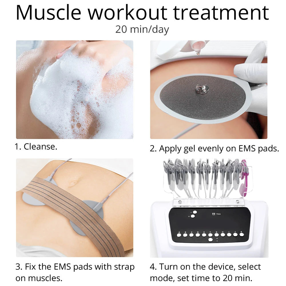 2in1 Bio Microcurrent Body Shape Breast Enhancement Massager Machine