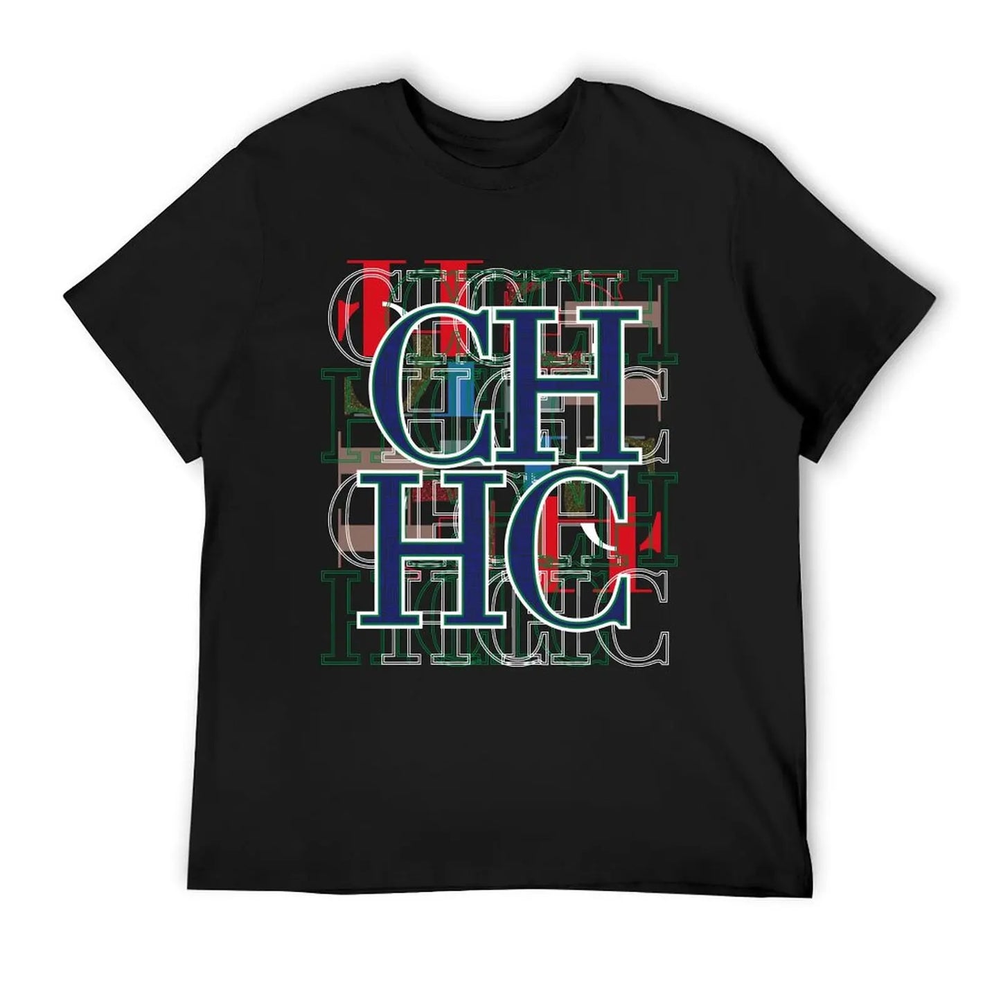Mens Letter Pattern Cotton T Shirt Casual Tee For Everyday