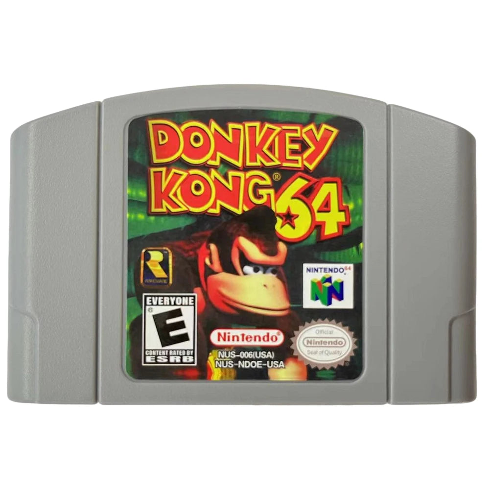 64 Bit Video Game Console Toys Game Collection Cartridge N64 Series