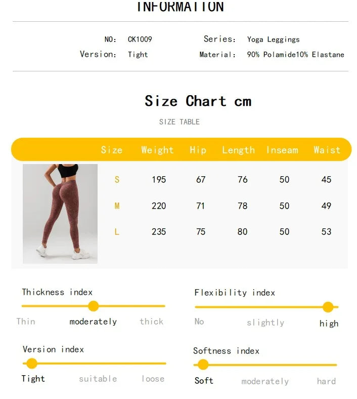 V Back Yoga Pants Women Seamless Leggings For Workout