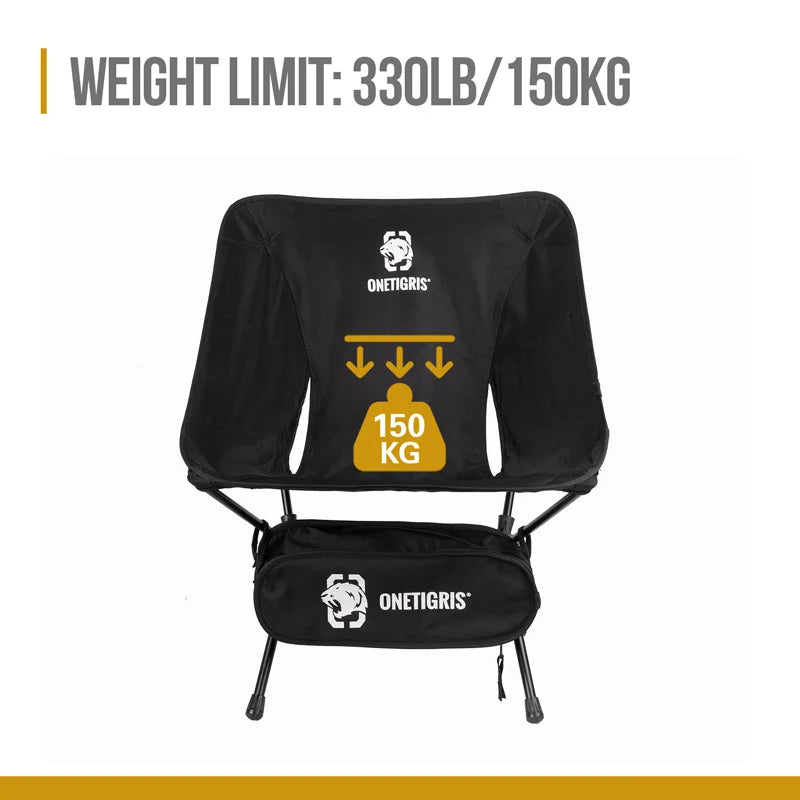 Multicam Foldable Outdoor Camping Chair Portable Aluminum