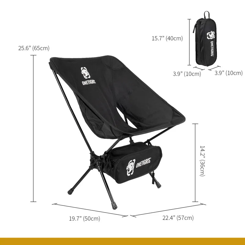 Multicam Foldable Outdoor Camping Chair Portable Aluminum