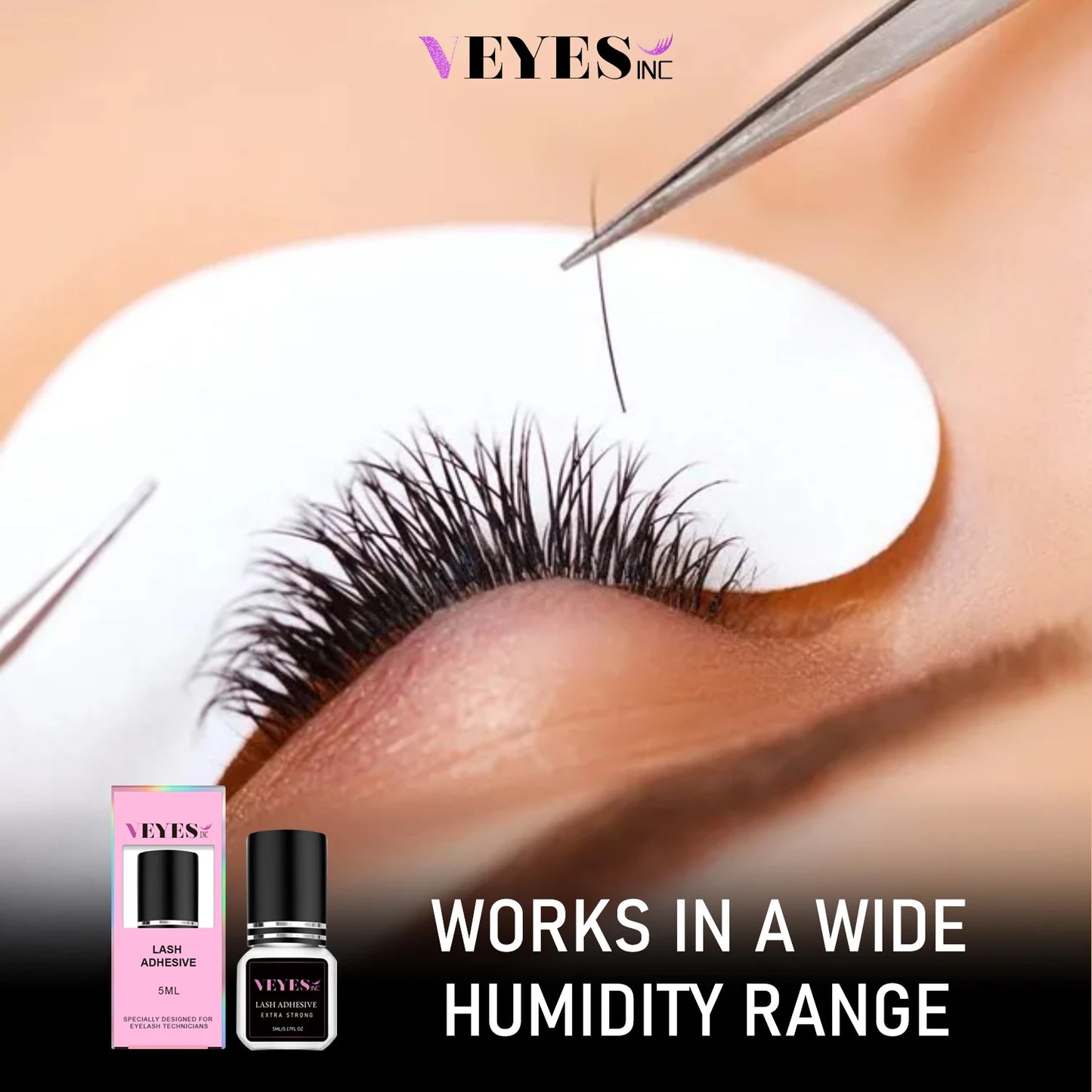 Fast Drying Eyelash Extensions Glue for Strong Long Lasting Hold