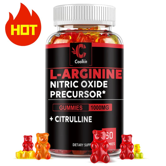 L-Arginine Gummies for Energy and Muscle Support