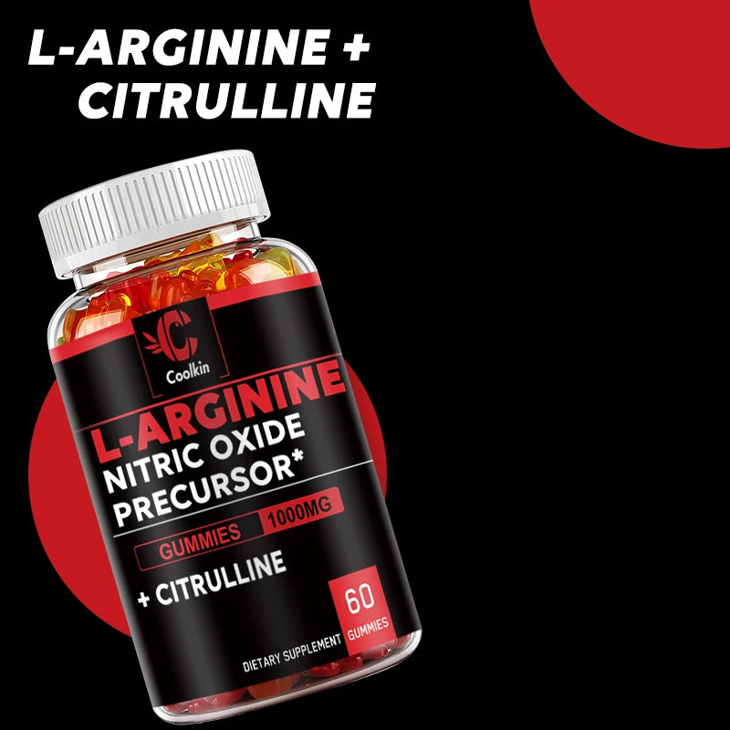 L-Arginine Gummies for Energy and Muscle Support