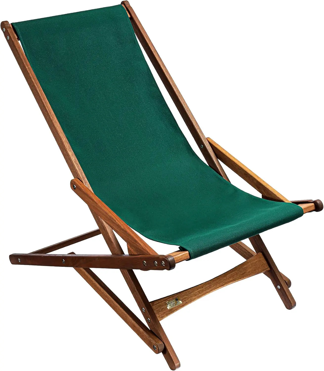 Glider Chair Portable Camping Wood Folding Outdoor Chair