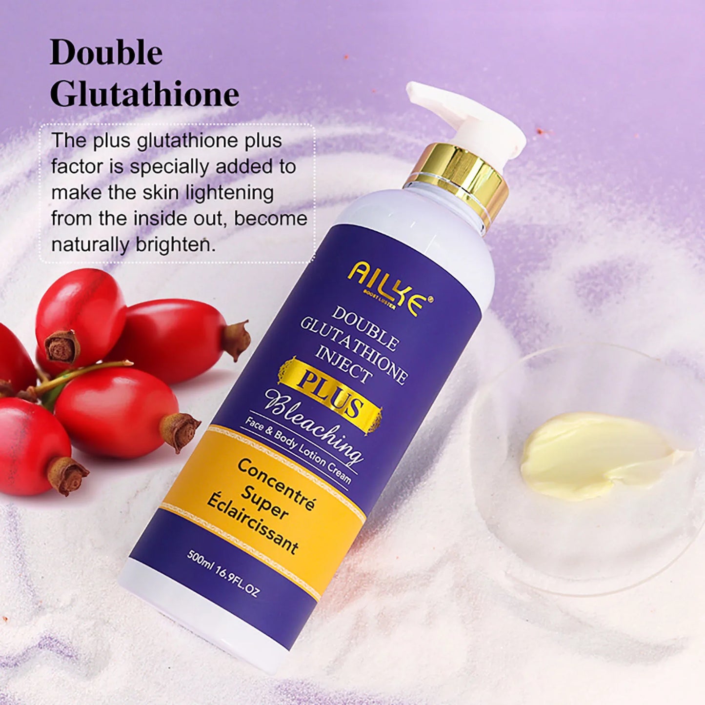 Glutathione Bleaching Cream for Radiant Skin and Dark Spot Removal