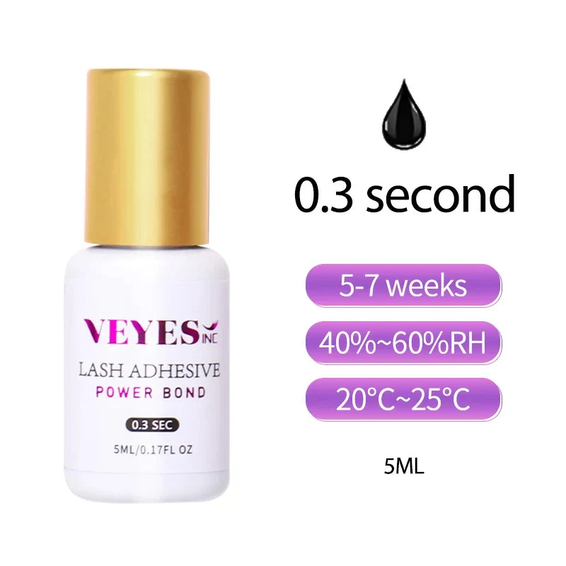 Fast Drying Eyelash Extensions Glue for Strong Long Lasting Hold