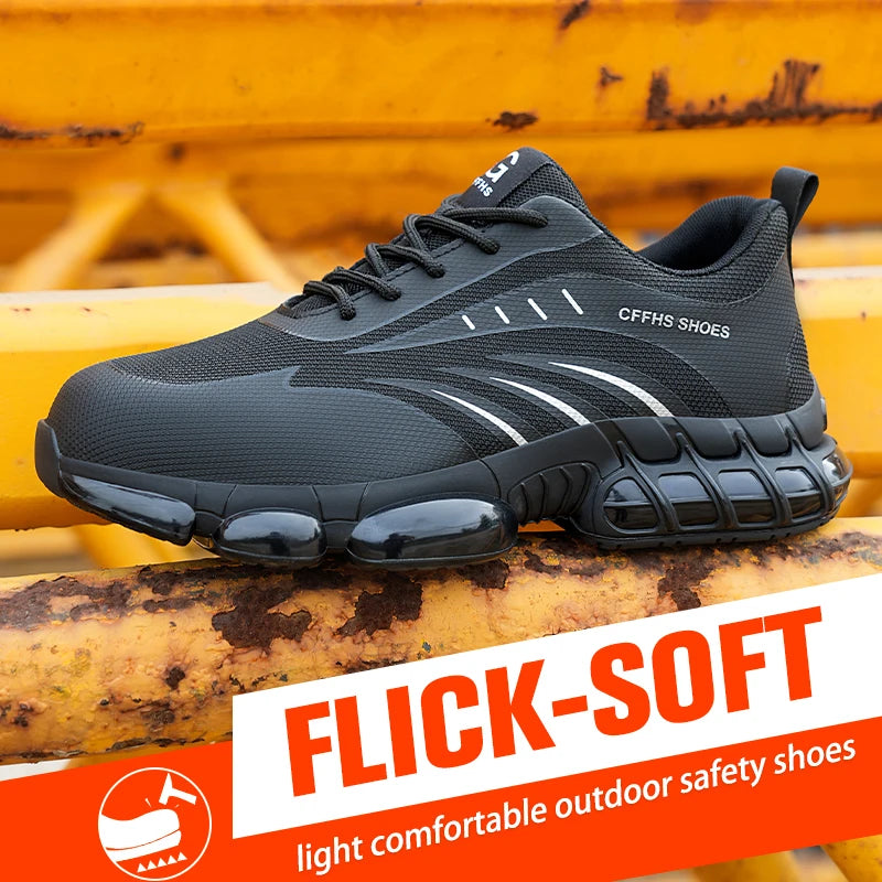 Breathable Lightweight Anti-Safety Shoes for Ultimate Protection