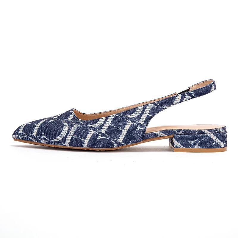 Summer Low Heel Ankle Strap Sandals for Effortless Style