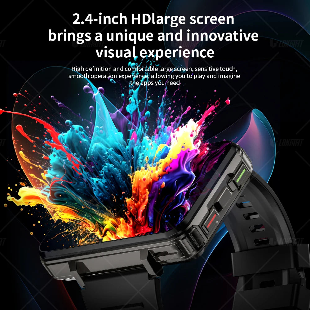Android Smart Watch with Dual Camera and 4G Connectivity