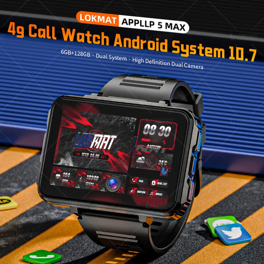 Android Smart Watch with Dual Camera and 4G Connectivity