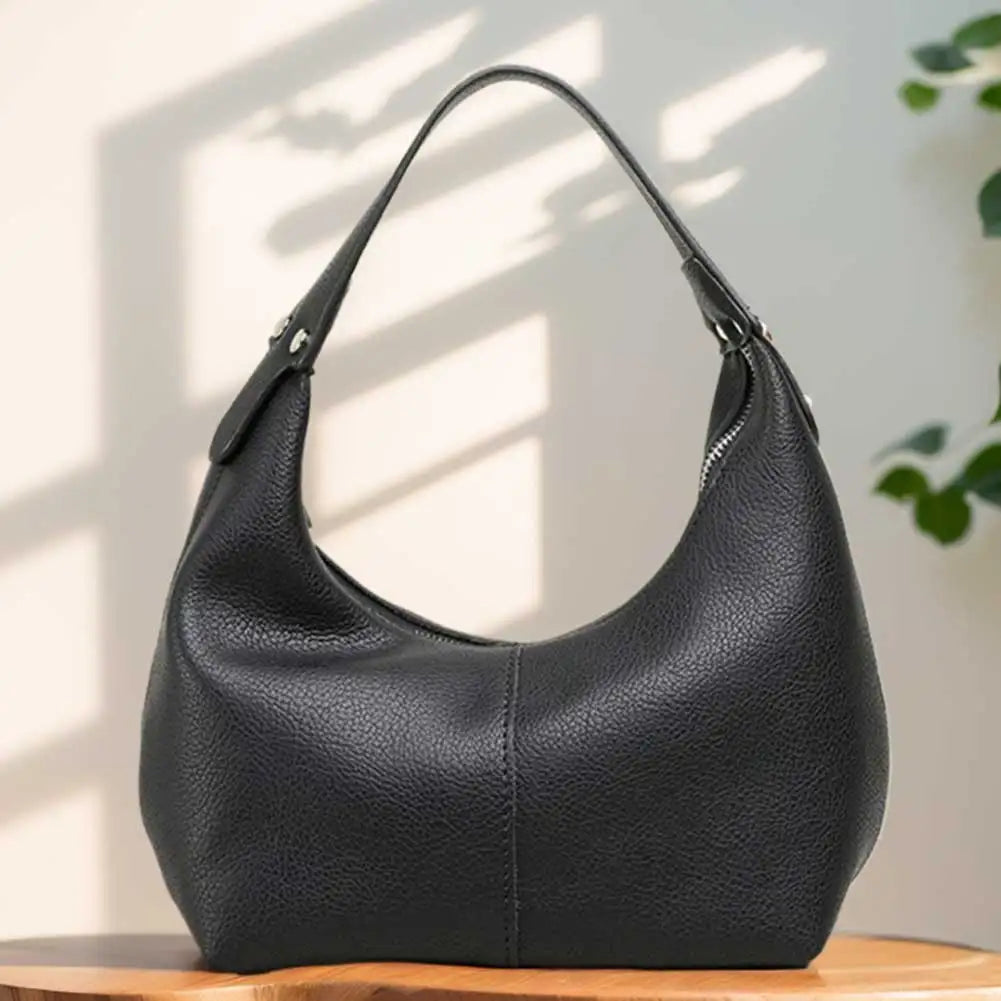 Small Causal Tote Handbag,  PU Leather, Hobo Clutch or Shoulder