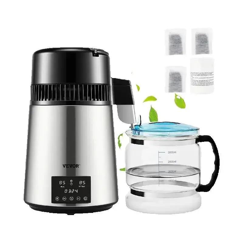 Water Distiller Purifier Dispenser Filter Bottle For Home