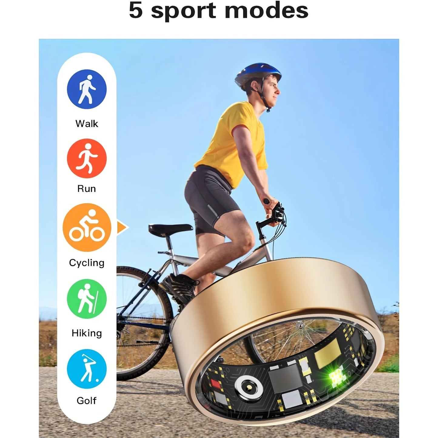 Smart Ring for Sleep Tracking and Motion Monitoring