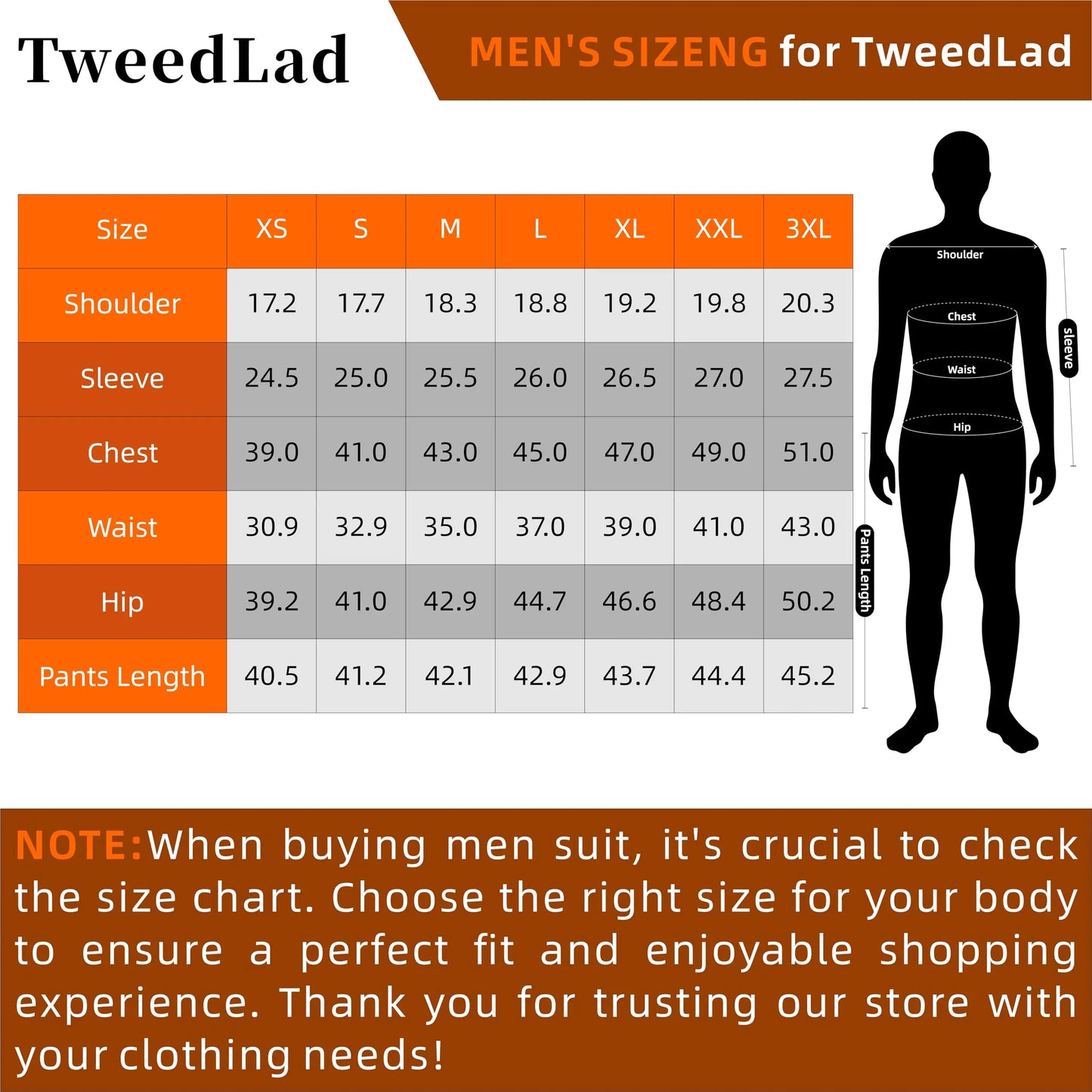 TweedLad Men Regular Fit Tuxedo Jacket Trousers Set
