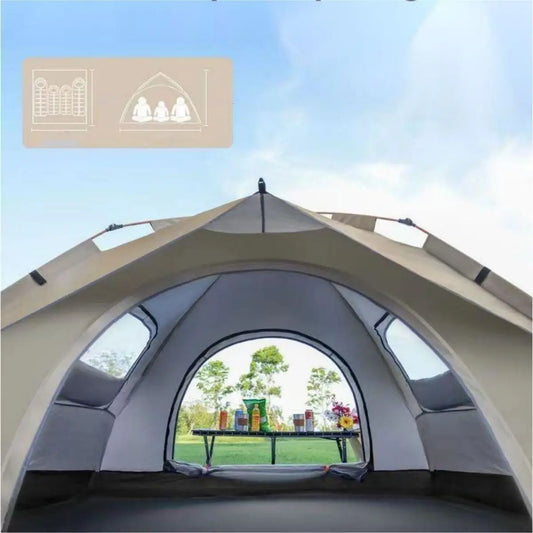 Quick Opening Tent with Two Doors and Two Windows
