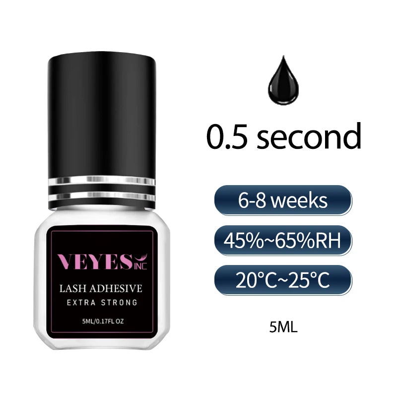Fast Drying Eyelash Extensions Glue for Strong Long Lasting Hold
