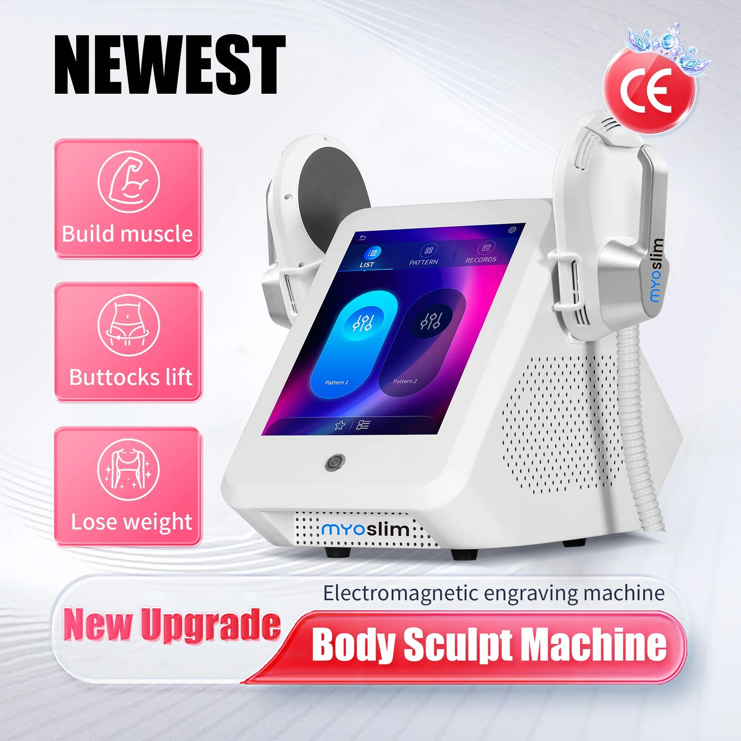 Professional EMS Body Sculpting Machine for Ultimate Muscle Building