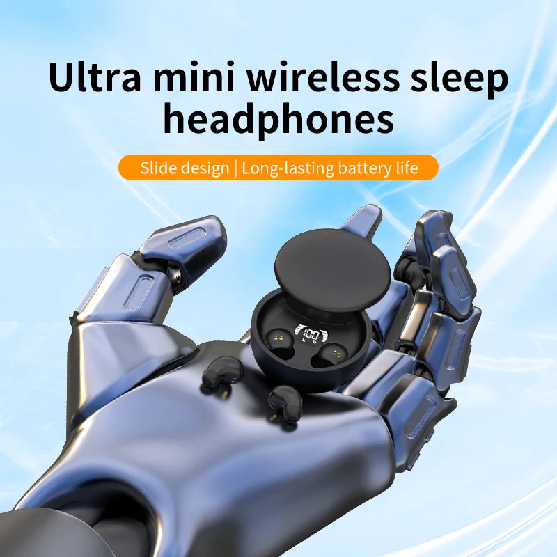 Invisible Wireless Bluetooth Earbuds for Music and Calls