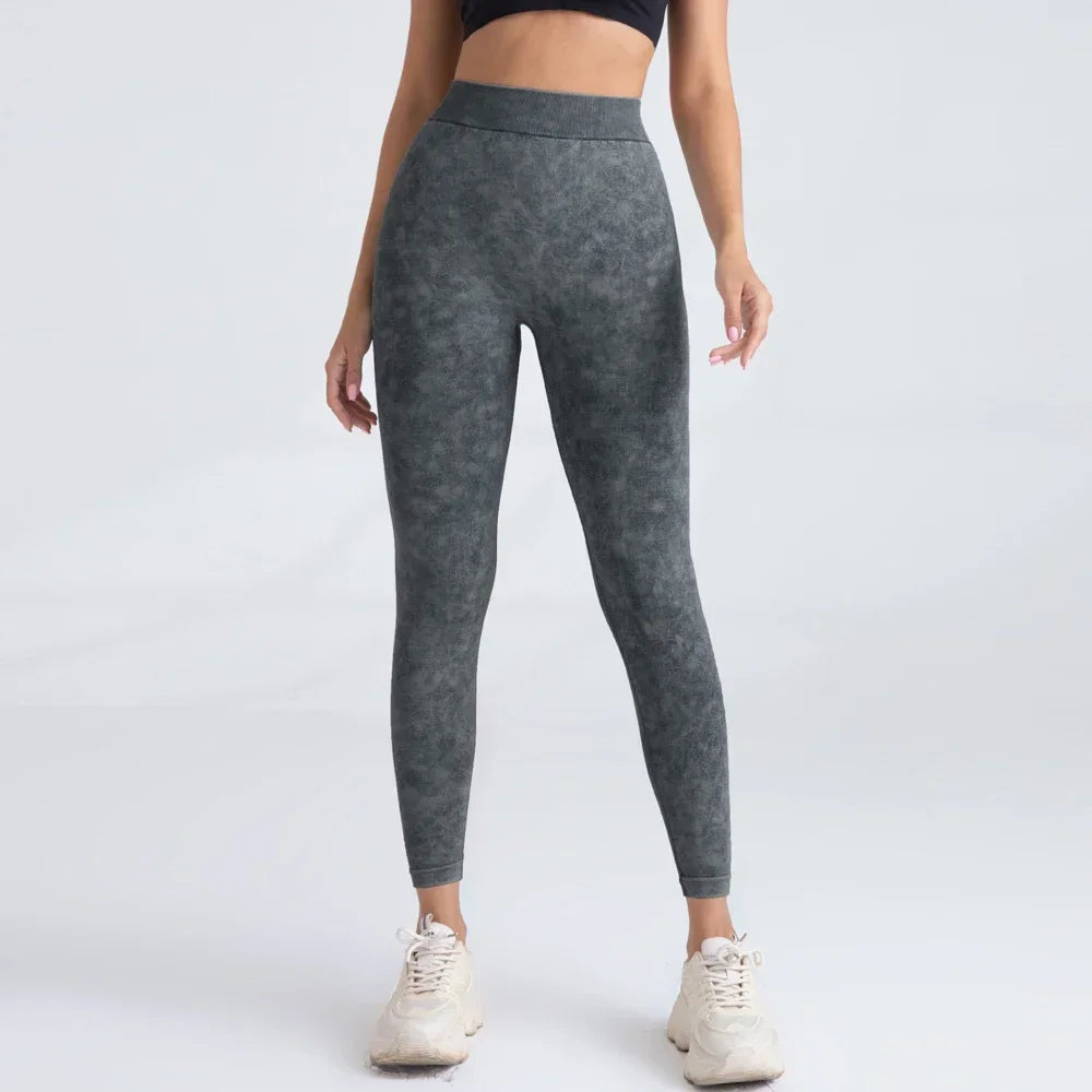 V Back Yoga Pants Women Seamless Leggings For Workout