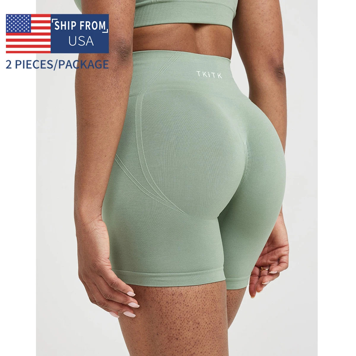 Women Seamless Gym Shorts Leggings For Yoga And Workout