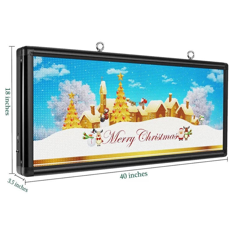 Ultra Bright Outdoor LED RGB Electronic Sign for All Events