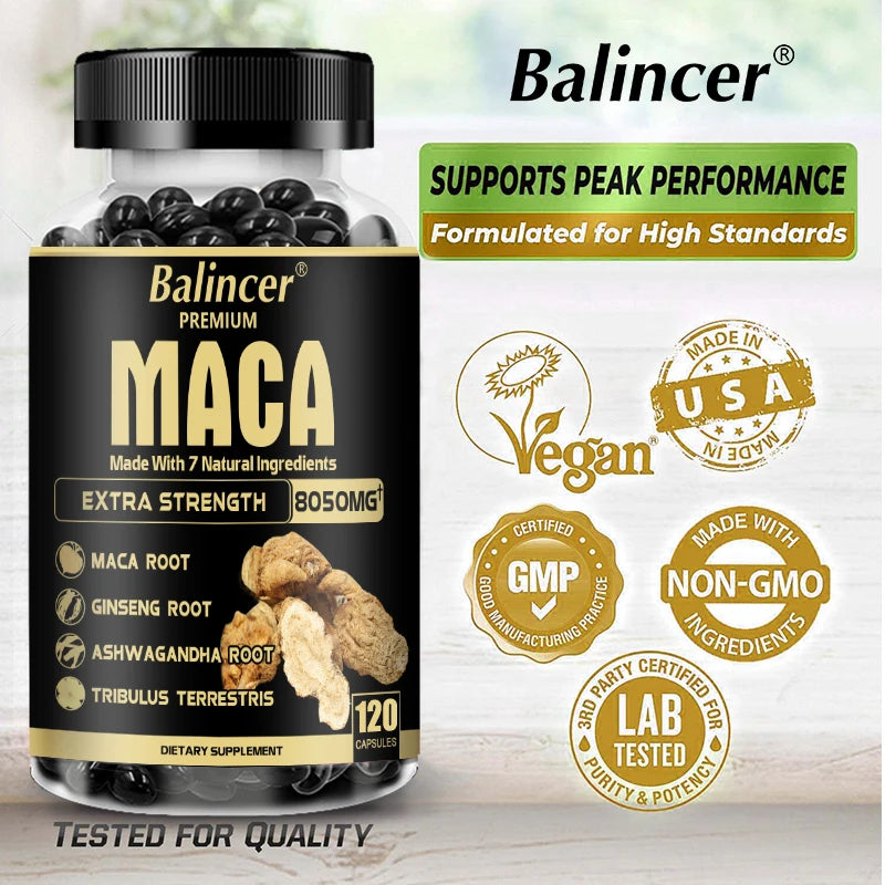 Ginseng Energy Booster For Hormonal Balance And Healthy Motivation