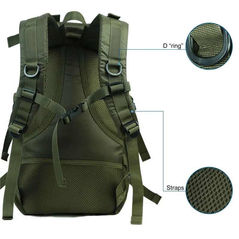 Lightweight Waterproof Travel Hiking Backpack for Adventure Seekers