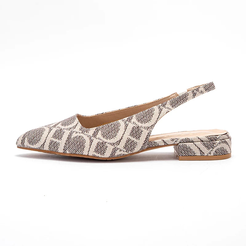 Summer Low Heel Ankle Strap Sandals for Effortless Style
