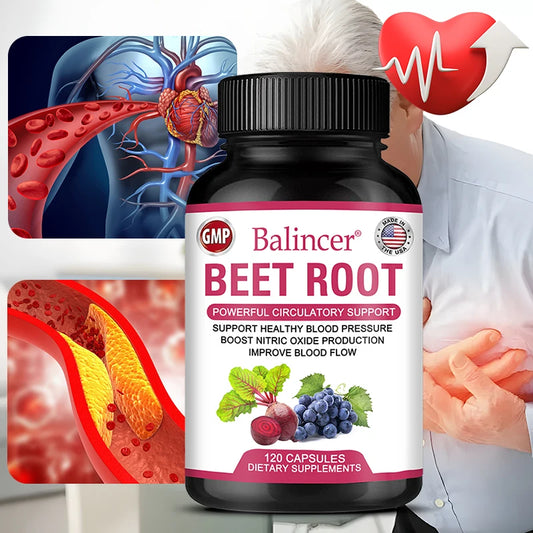 Organic Beet Root Powder with Black Pepper for Blood Health