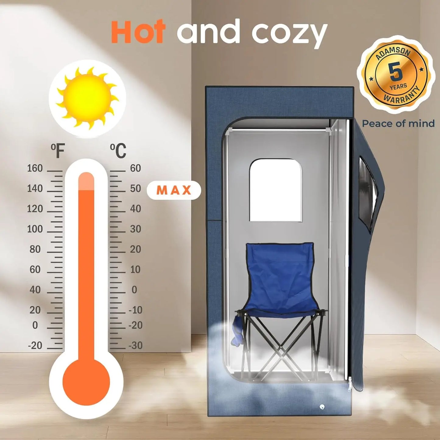 Full Size Portable Indoor Steam Sauna Tent