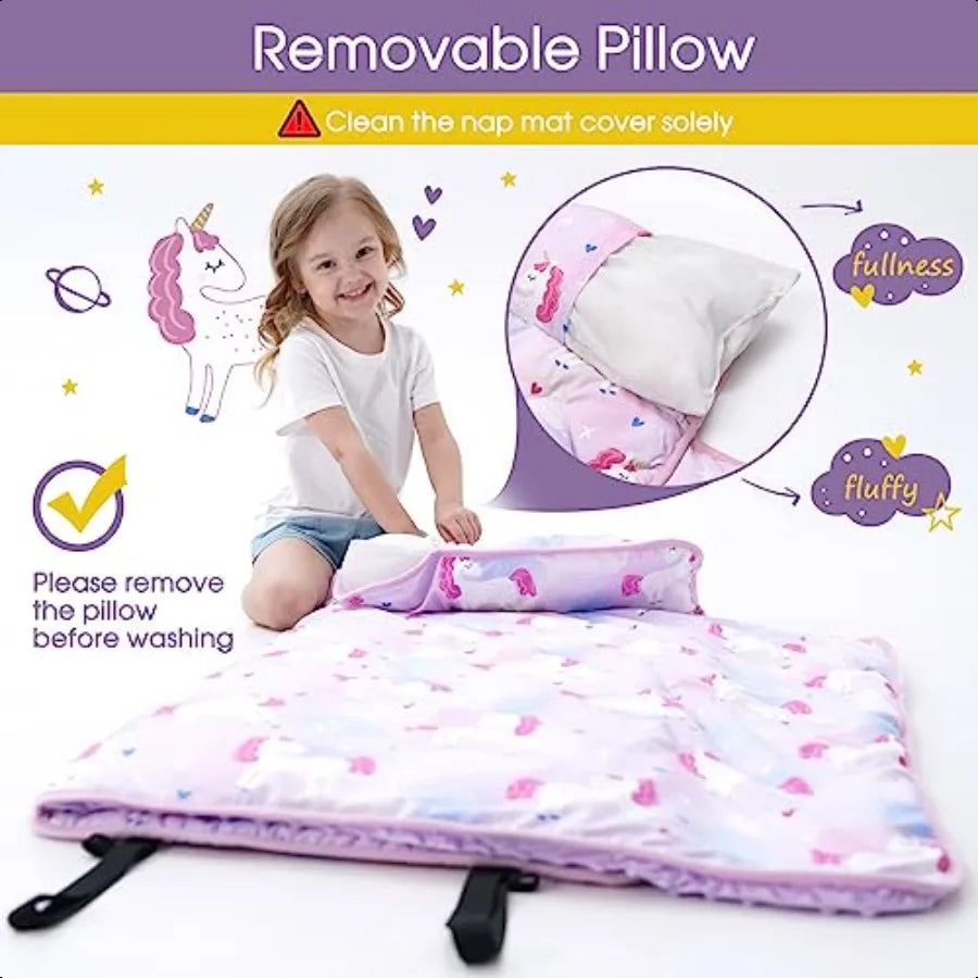 Cozy Nap Mat and Pillow Blanket Set for Ultimate Comfort
