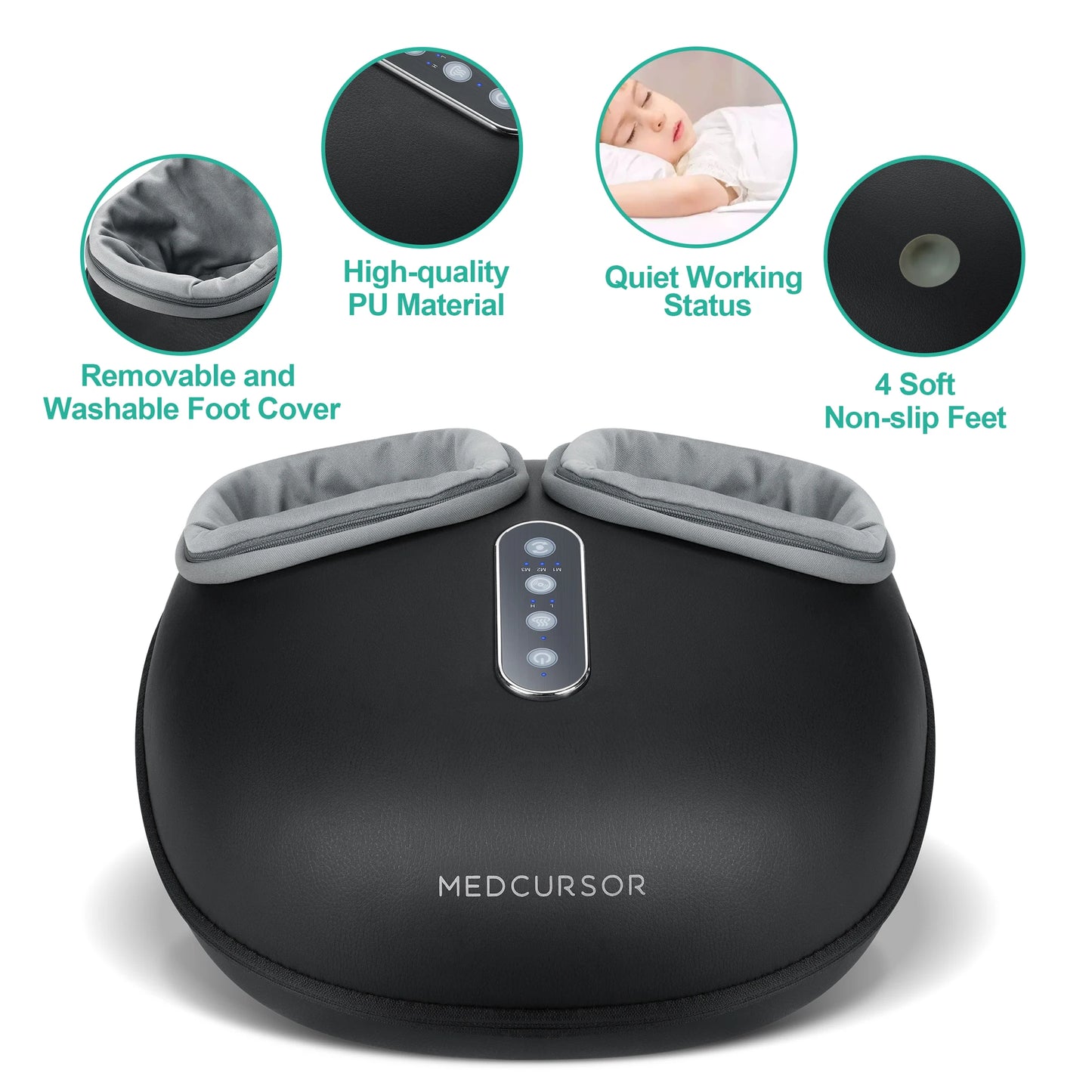 Shiatsu Foot Massager Machine for Pain Relief and Relaxation