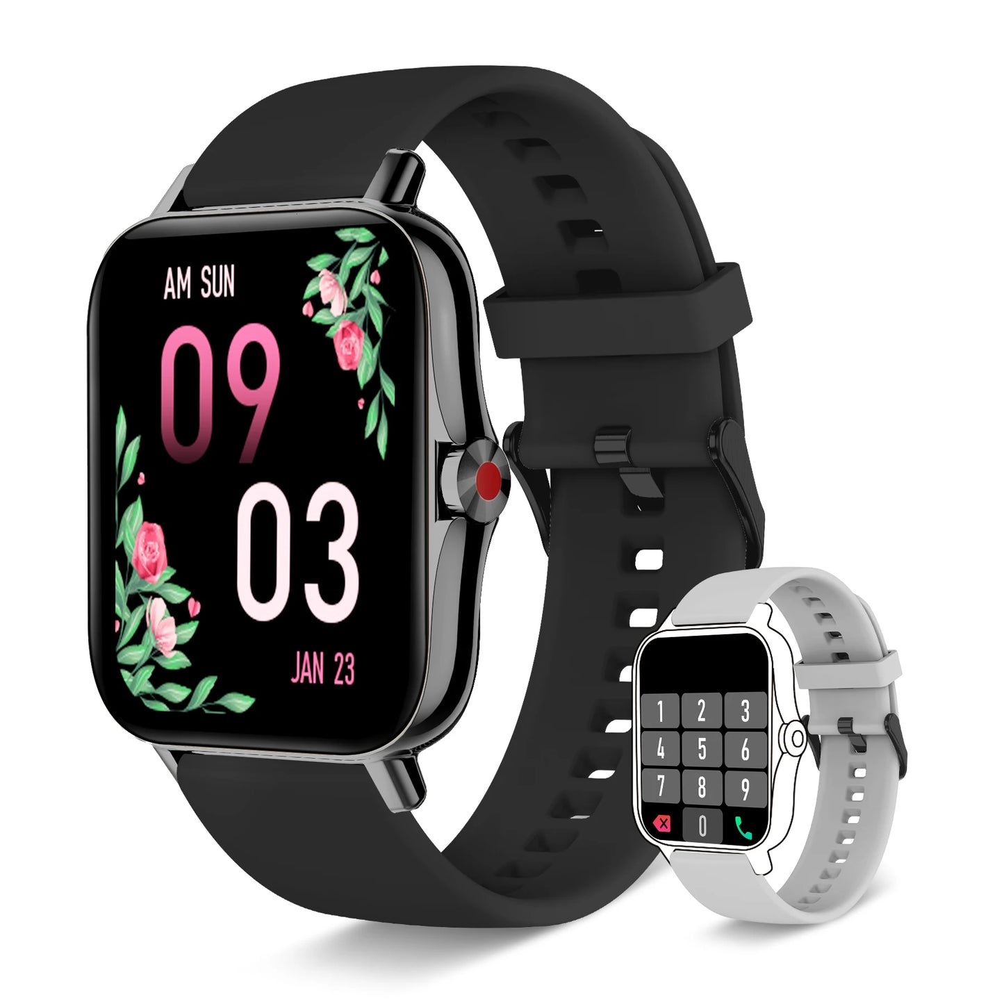 Smart Watch With Fitness Tracker And Health Monitoring Features