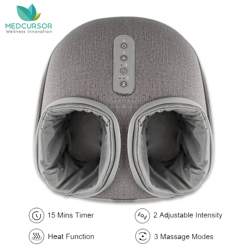 Foot Massager With Heating Therapy For Deep Muscle Relaxation
