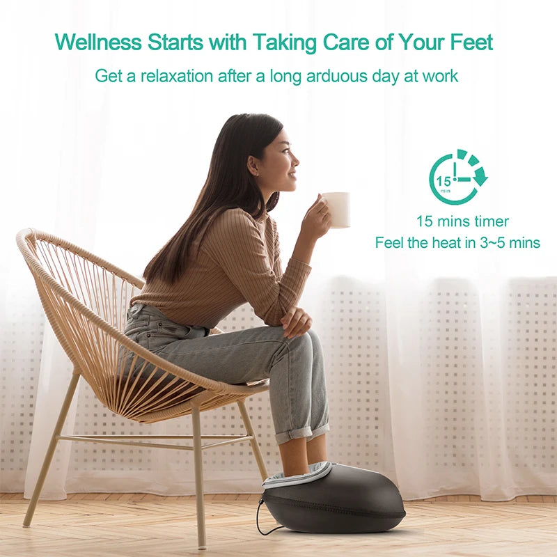 Shiatsu Foot Massager Machine for Pain Relief and Relaxation