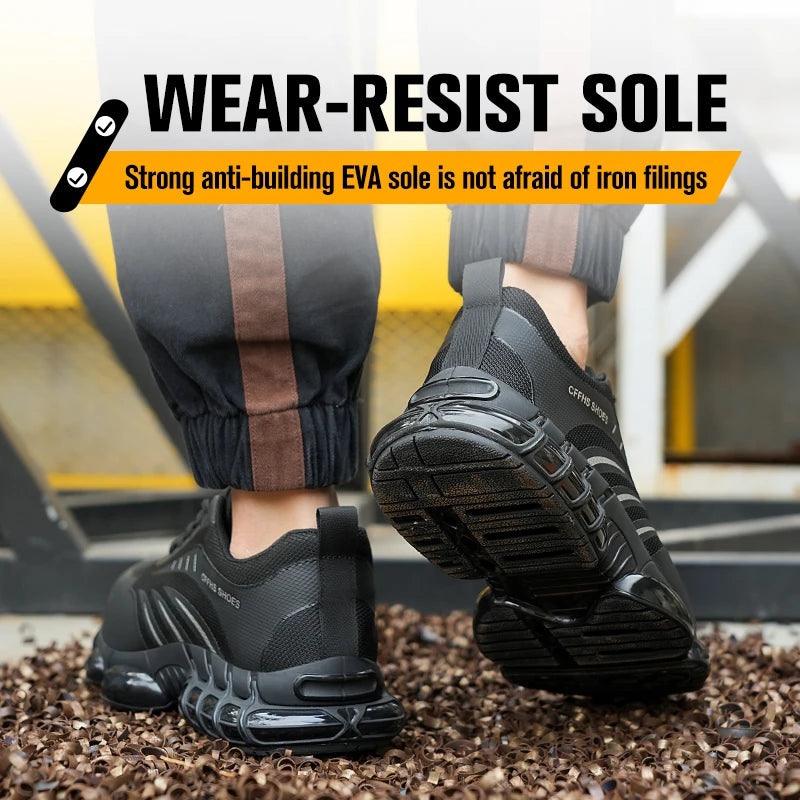 Breathable Lightweight Anti-Safety Shoes for Ultimate Protection