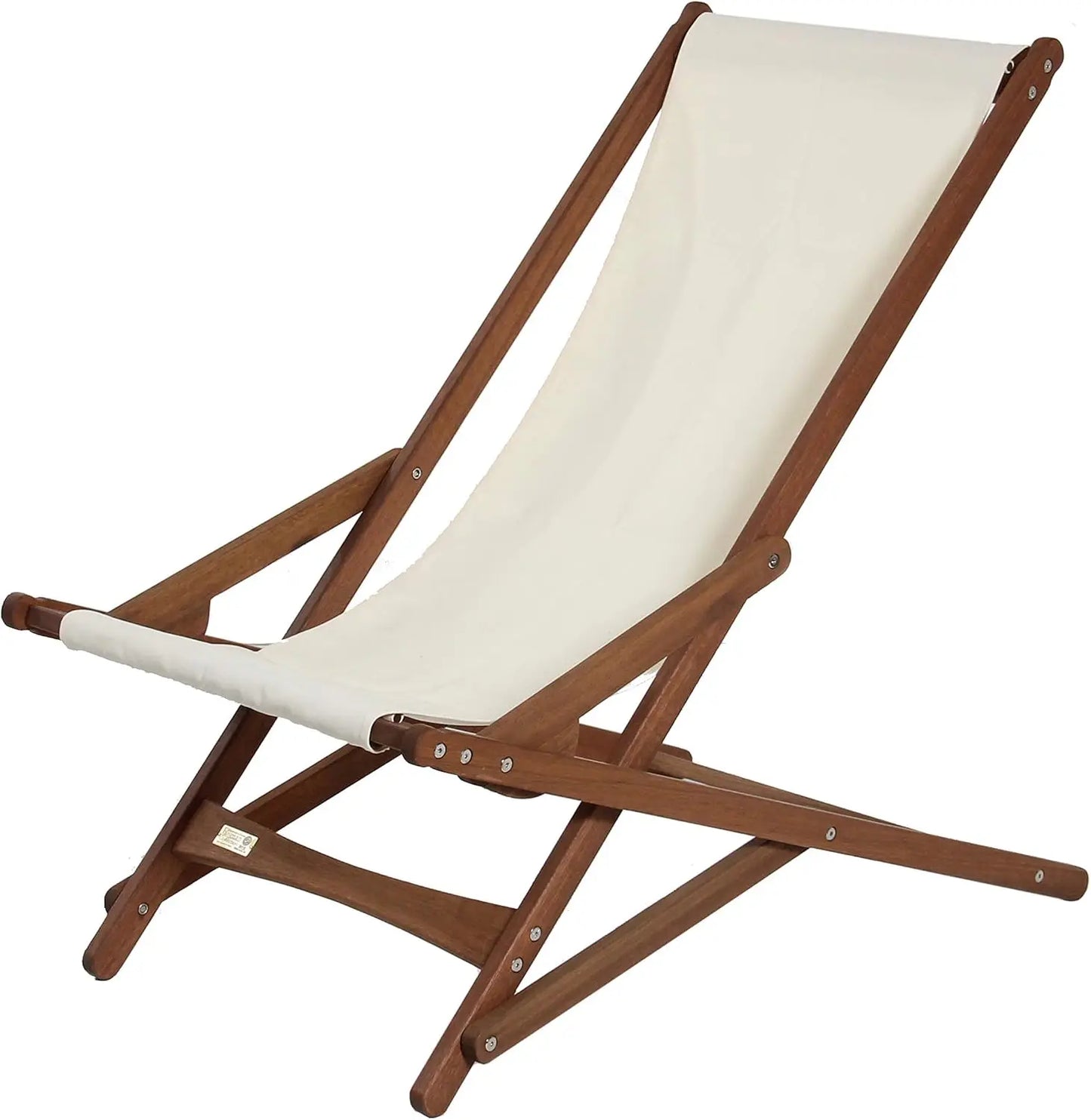 Glider Chair Portable Camping Wood Folding Outdoor Chair
