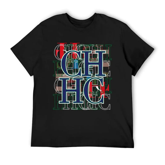 Mens Letter Pattern Cotton T Shirt Casual Tee For Everyday