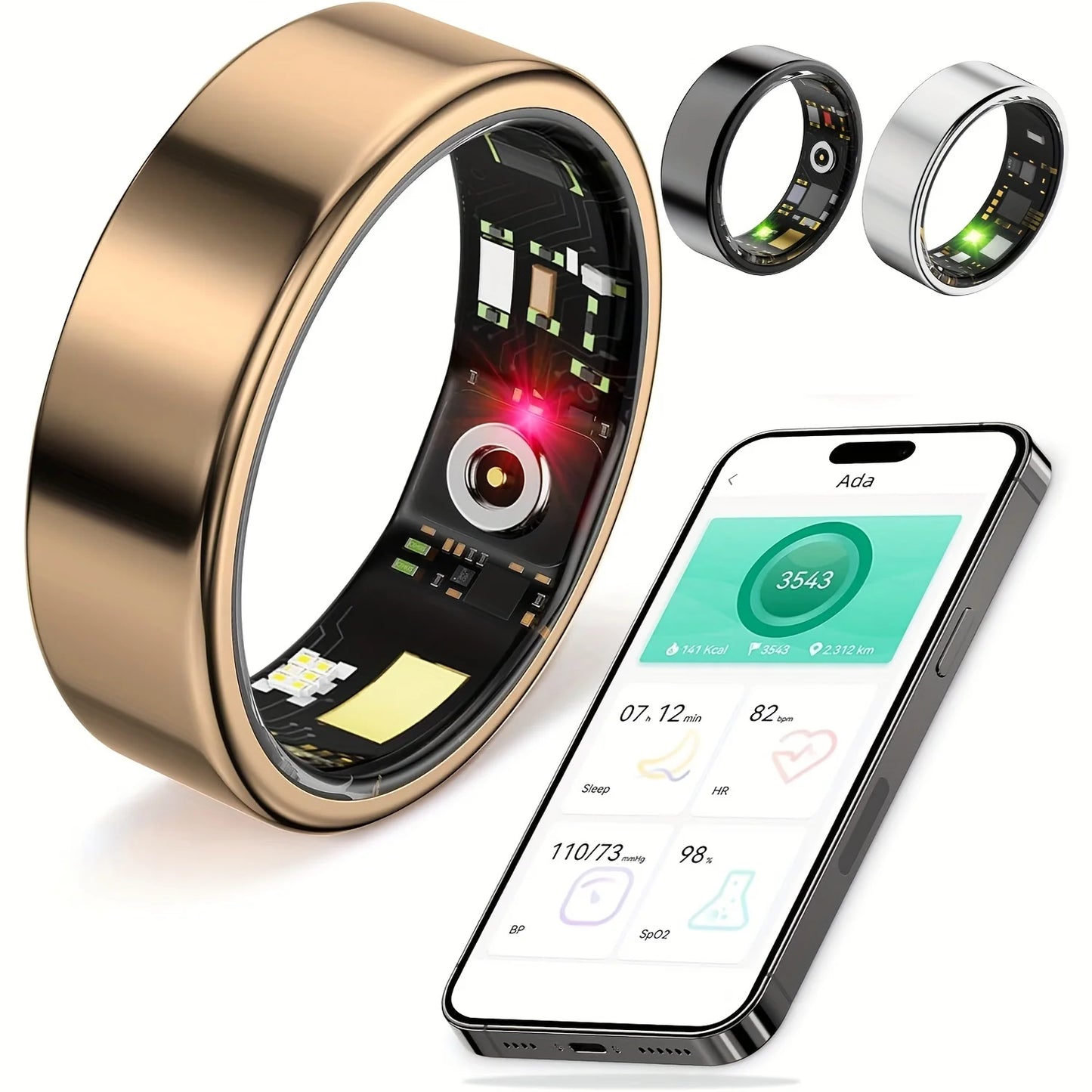 Smart Ring for Sleep Tracking and Motion Monitoring
