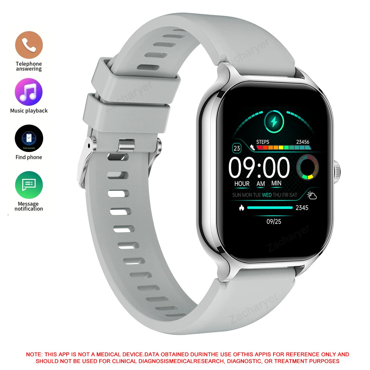 Smart Watch with Wireless Dialing and Multi Sport Modes