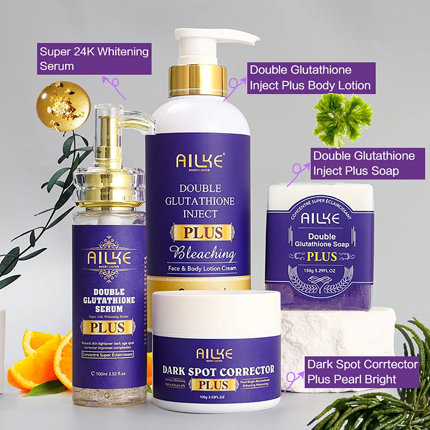 Glutathione Bleaching Cream for Radiant Skin and Dark Spot Removal