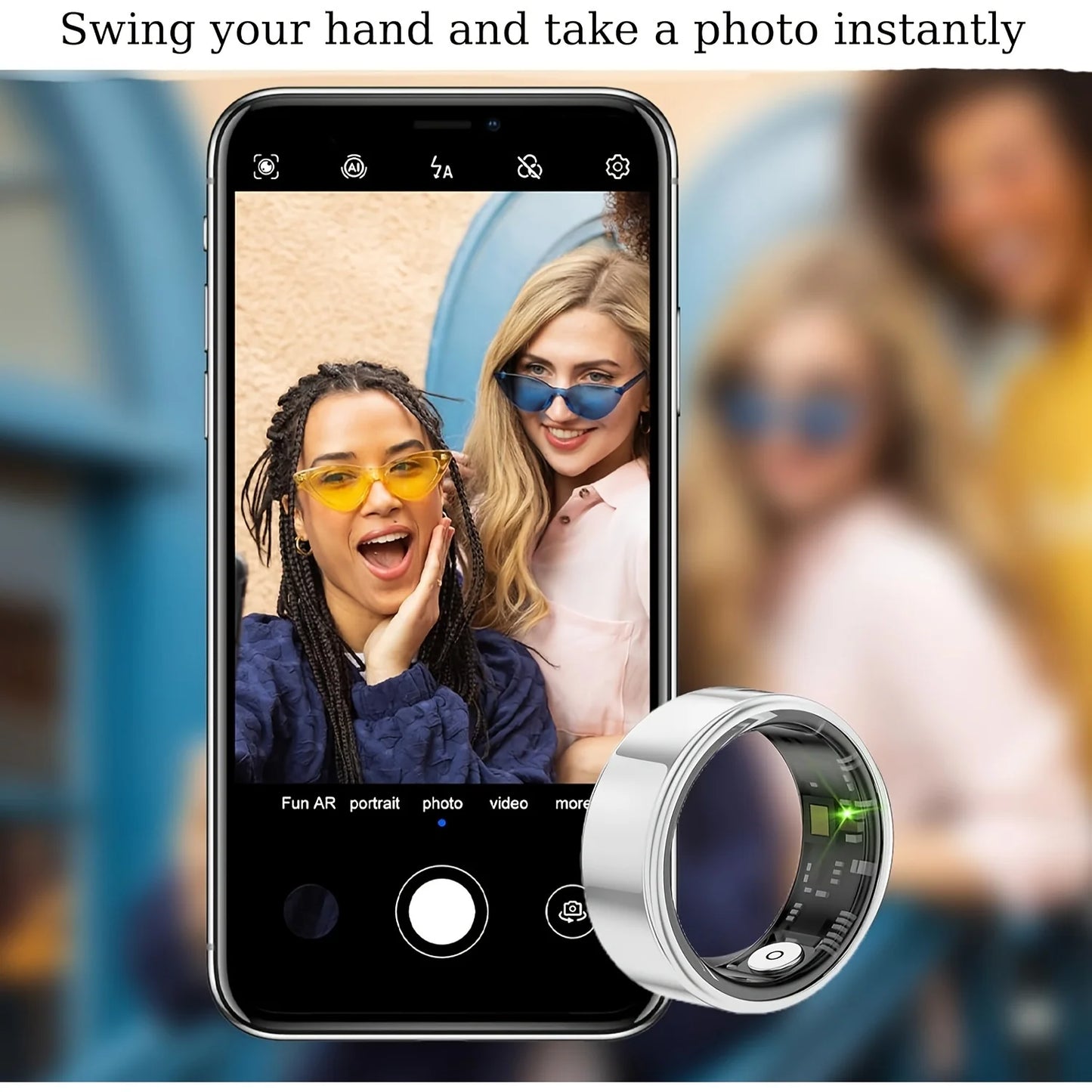 Smart Ring for Sleep Tracking and Motion Monitoring