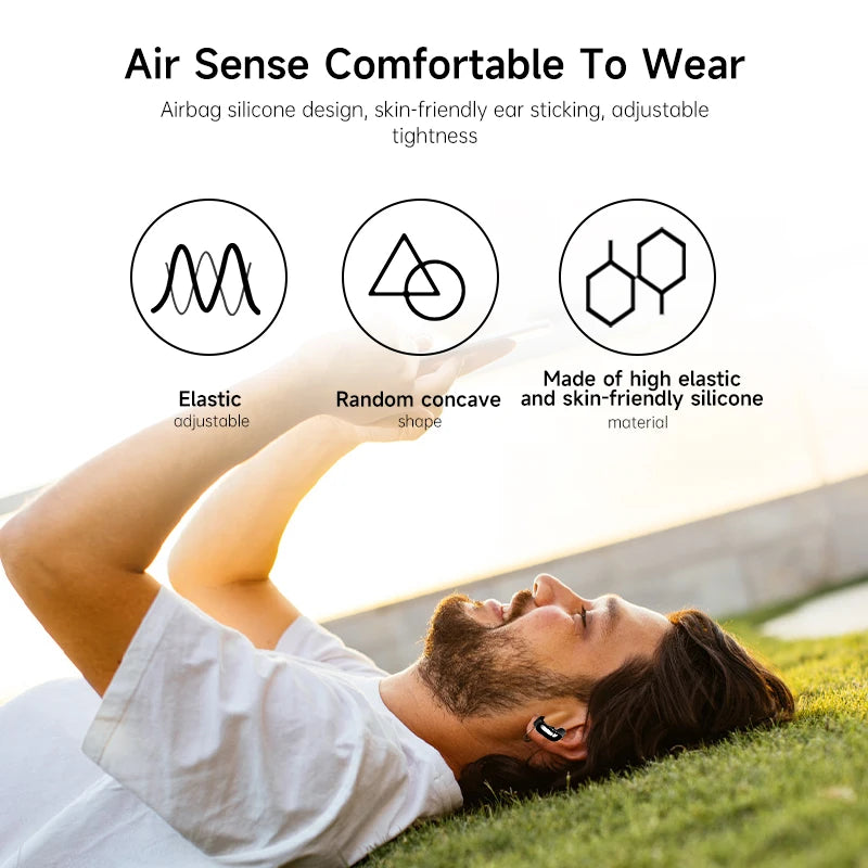 Wireless Bluetooth 5.3 Earbuds with Noise Reduction and Waterproof Design